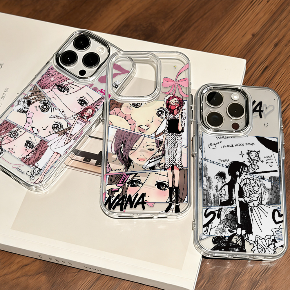 Google Pixel 8A - Casing Ponsel Y2k Anime Jepang Nanas