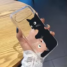 Casing Transparan Motif Kucing - Google Pixel 8A ulasan dan harga