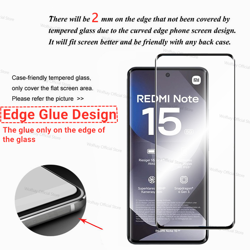 2/4 Buah Kaca Tepi Melengkung  - Curved Edge Screen ulasan dan harga