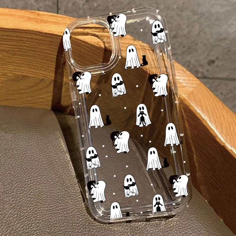 Casing Bening Gambar Hantu & B - Apple Iphone 16 ulasan dan harga