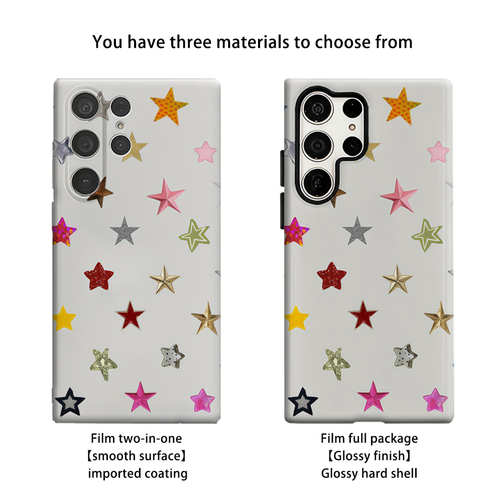 Casing Ponsel Dekorasi Bintang - Samsung Galaxy S25 ulasan dan harga